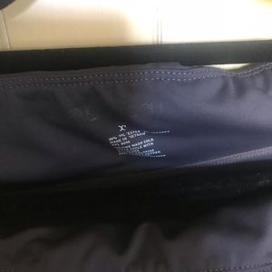 Gray Capri workout pants